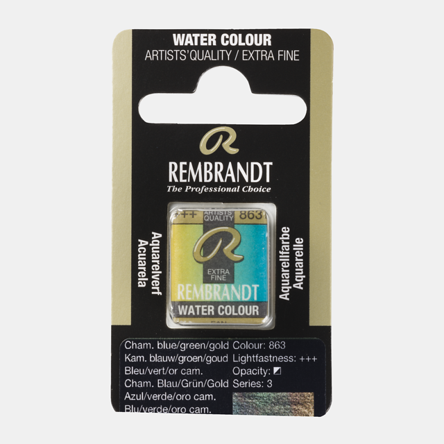 TINTA AQUARELA REMBRANDT PAST 863 S3 CHAM...