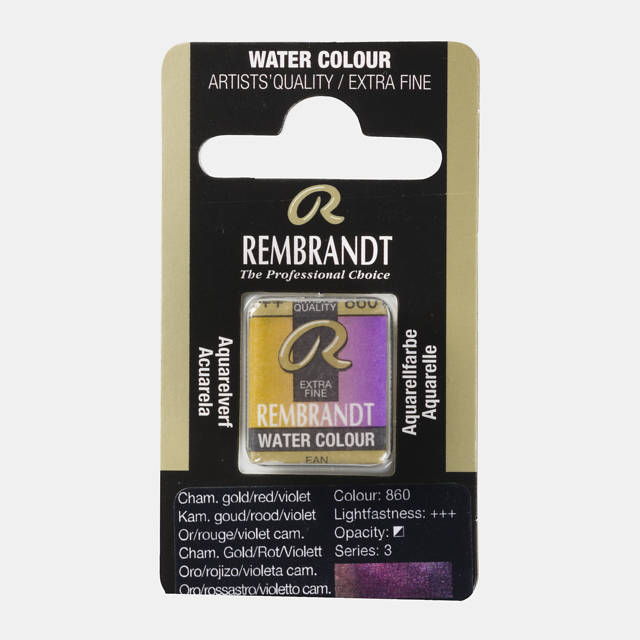 TINTA AQUARELA REMBRANDT PAST 860 S3 CHAM...