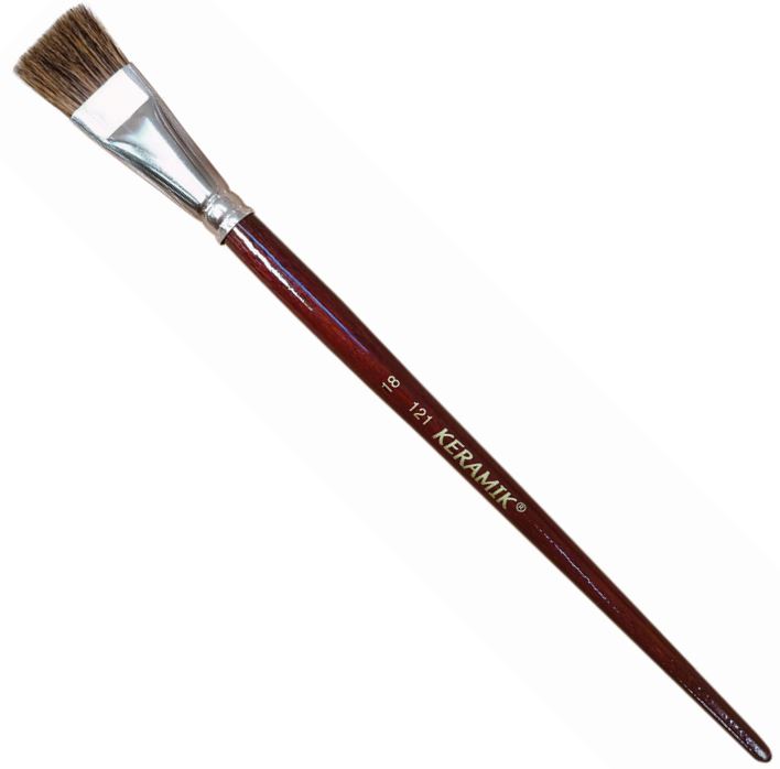 PINCEL 121 12 CHATO ORELHA DE BOI C LONGO