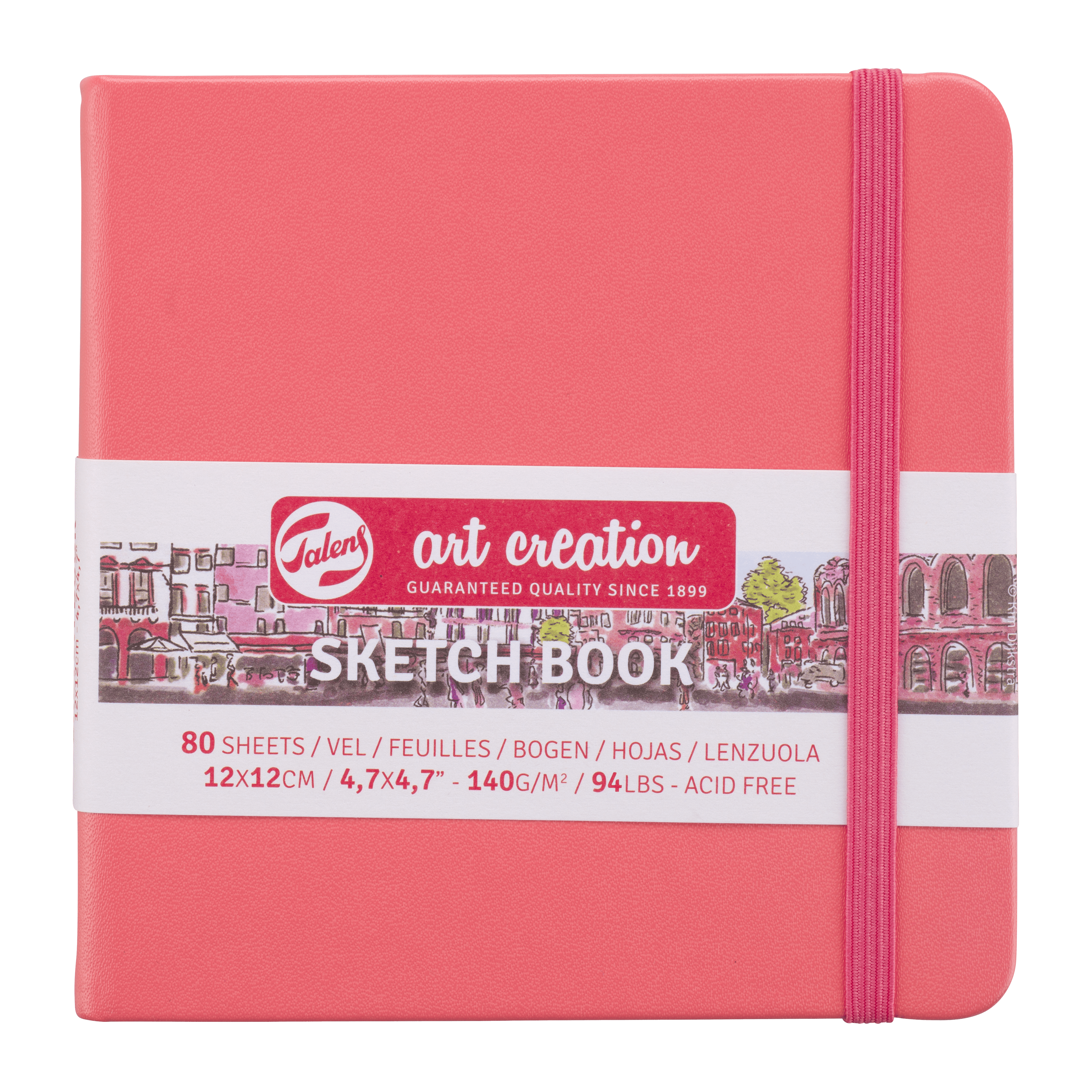 CAD DES SKETCHBOOK TAC 80FLS 12X12 CORAL