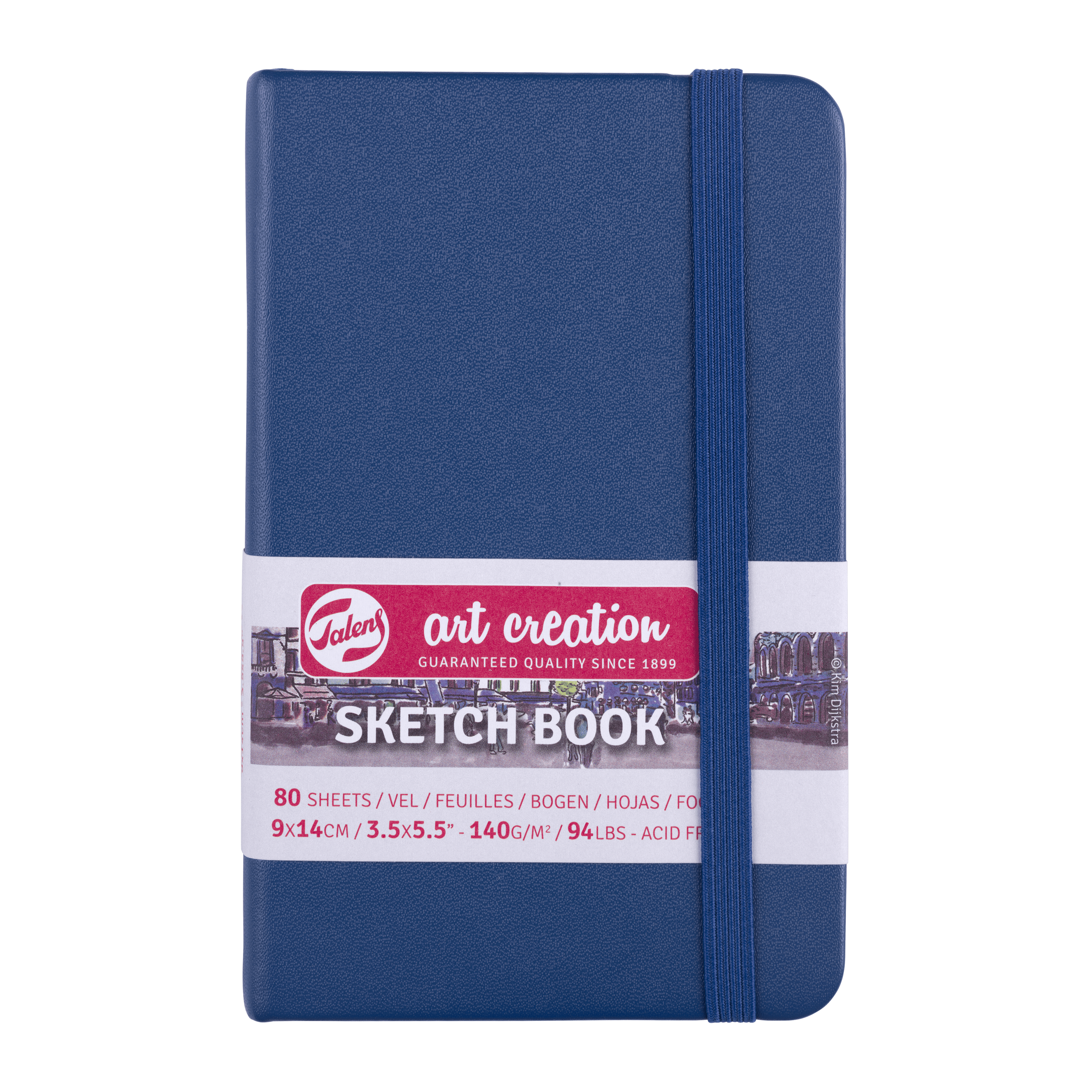 CAD DES SKETCHBOOK TAC 80FLS 9X14 NAVY BLUE