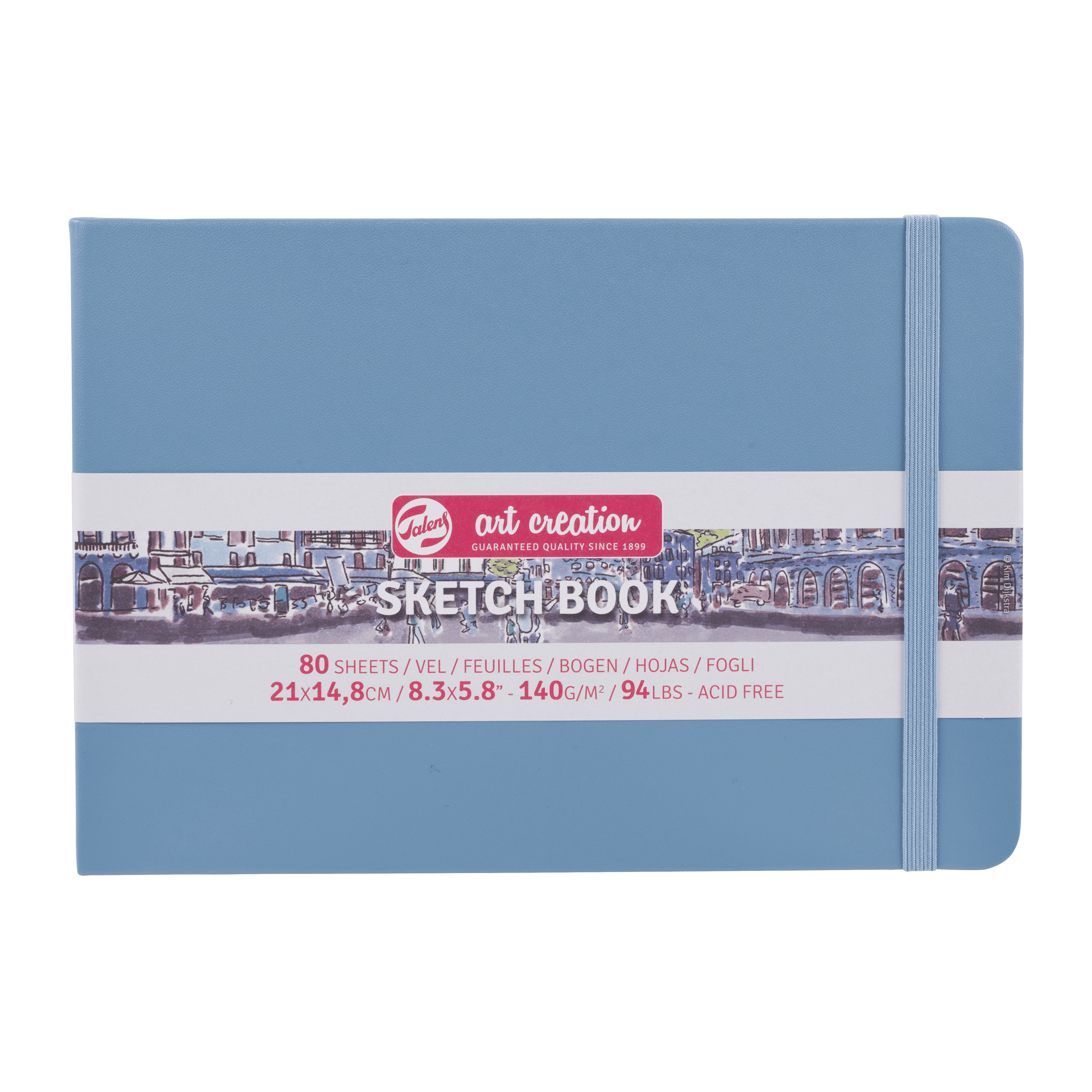 CAD DES SKETCHBOOK TAC 80FLS 21X15 LT BLUE